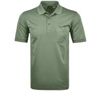 RAGMAN Herren Softknit-Poloshirt Uni, mit Brusttasche