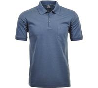 RAGMAN Herren RAGMAN Kurzarm Softknit Poloshirt 3X-Large, Azur-778