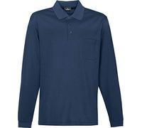 Ragman Herren-Poloshirt, Schieferblau, M