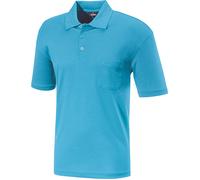 Ragman Herren-Poloshirt Soft-Knit M türkis
