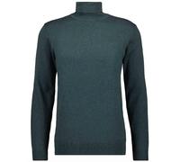 RAGMAN Herren Strickpullover mit Rollkragen, Baumwolle/Kaschmir Dunkelgrün-357, 3XL