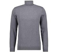 RAGMAN Herren Strickpullover mit Rollkragen, Baumwolle/Kaschmir Mittelgrau-015, M