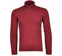 RAGMAN Herren Pullover mit Rollkragenpullover (DE/NL/SE/PL, Alphanumerisch, 3XL, Regular, Regular, Rot)