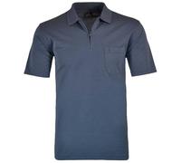 RAGMAN Herren RAGMAN Kurzarm Poloshirt - Azur - M