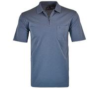 RAGMAN Herren RAGMAN Kurzarm Poloshirt - Azur - S