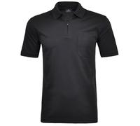 RAGMAN Regular Fit Poloshirt Kurzarm schwarz, Einfarbig