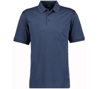 RAGMAN Herren RAGMAN Kurzarm Softknit Poloshirt 3X-Large, Azur-778