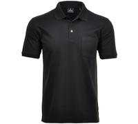 RAGMAN Herren RAGMAN Kurzarm Softknit Poloshirt 3X-Large, Schwarz-009