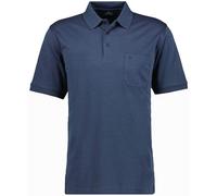 RAGMAN Herren RAGMAN Kurzarm Softknit Poloshirt Medium, Azur-778