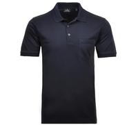 RAGMAN Herren RAGMAN Kurzarm Softknit Poloshirt Medium, Marine