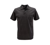 RAGMAN Herren RAGMAN Kurzarm Softknit Poloshirt S, Anthrazit