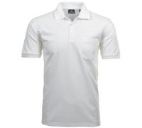 RAGMAN Herren RAGMAN Kurzarm Softknit Poloshirt XX-Large, Weiss-006