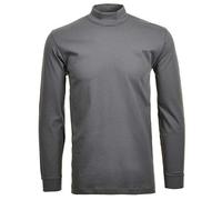 RAGMAN Regular Fit Longsleeve grau, Einfarbig