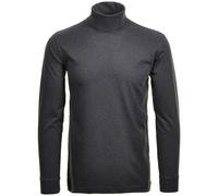 RAGMAN Herren Rollkragenpullover - Langarm Basic Rollkragen Regular Fit, Single Jersey, einfarbig Dunkelgrau 2XL