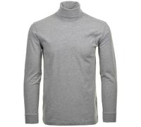RAGMAN Herren Rollkragenpullover - Langarm Basic Rollkragen Regular Fit, Single Jersey, einfarbig Grau L