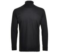 RAGMAN Herren Rollkragenpullover - Langarm Basic Rollkragen Regular Fit, Single Jersey, einfarbig Schwarz XL