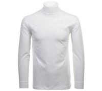 RAGMAN Herren Rollkragenpullover - Langarm Basic Rollkragen Regular Fit, Single Jersey, einfarbig Weiß 2XL
