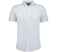 RAGMAN Softknit Modern Fit Jerseyhemd weiss, Einfarbig