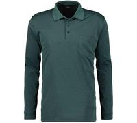 RAGMAN Herren Softknit-Polo Fineliner, Langarm XXL, Moosgrün-318