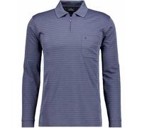 RAGMAN Herren Softknit-Polo Fineliner mit Reissverschluss Azur-778, XXL
