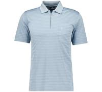 RAGMAN Soft Knit Regular Fit Poloshirt Kurzarm grün