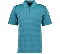 RAGMAN Softknit Regular Fit Poloshirt Kurzarm grün