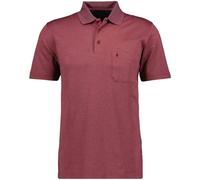 RAGMAN Herren Softknit-Polo Fischernetz Beere-559, M