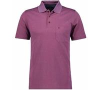 RAGMAN Herren Softknit-Polo Fischernetz Mulberry-480, XXL