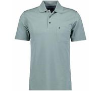 RAGMAN Softknit Regular Fit Poloshirt Kurzarm grün