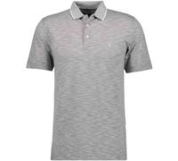 RAGMAN Softknit Regular Fit Poloshirt Kurzarm grau