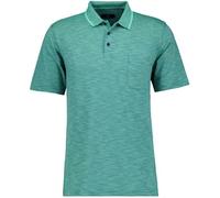 RAGMAN Softknit Regular Fit Poloshirt Kurzarm grün