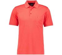 RAGMAN Herren Softknit-Polo mit Brusttasche, Kurzarm Gemustert-651, L