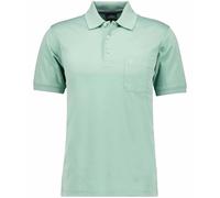 RAGMAN Herren Softknit-Polo mit Brusttasche, Kurzarm Grün-388, M