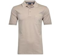 RAGMAN Herren Softknit-Polo mit Brusttasche, Kurzarm Light Skin-086, XXL
