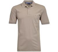 RAGMAN Herren Softknit-Polo mit Brusttasche, Kurzarm Macchiato-852, M