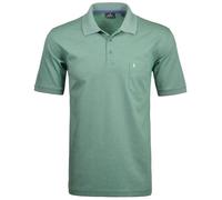 RAGMAN Herren Softknit-Polo mit Brusttasche, Kurzarm S, Minze-385