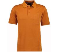 RAGMAN Herren Softknit-Polo mit Brusttasche, Kurzarm Terra-580, S