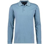 RAGMAN Herren Softknit-Polo mit Brusttasche, Langarm Minze-320, XXL