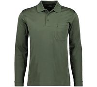 RAGMAN Herren Softknit-Polo mit Brusttasche, Langarm 3XL, Thymian-348