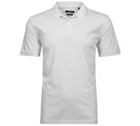 RAGMAN Softknit Modern Fit Poloshirt Kurzarm weiss