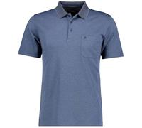 RAGMAN Herren Softknit-Poloshirt Fishnet