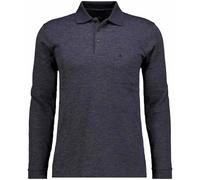 RAGMAN Herren Softknit-Poloshirt Jacquard, Langarm