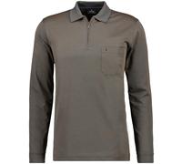 RAGMAN Modern Fit Poloshirt taupe, Einfarbig