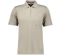 RAGMAN Herren Softknit-Poloshirt mit Zip Macchiato-852, XL