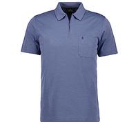 RAGMAN Herren Softknit-Poloshirt mit Zip 3XL, Türkisblau-797