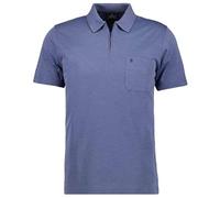 RAGMAN Herren Softknit-Poloshirt mit Zip Türkisblau-797, XL