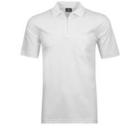 RAGMAN Herren Softknit-Poloshirt mit Zip Weiss-006, 4XL