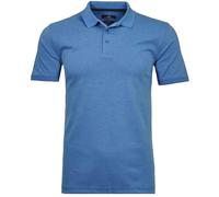 RAGMAN Softknit Modern Fit Poloshirt Kurzarm hellblau