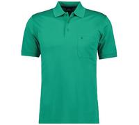 Poloshirt RAGMAN, Herren, Gr. S, grün (smaragd, 378), Piqué, 61% Baumwolle, 39% Polyester, regular fit, ohne Ausschnitt, Shirts (68863207-S) smaragd, 378