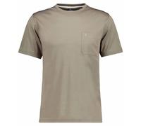 RAGMAN Softknit Regular Fit T-Shirt Rundhals grün, Einfarbig